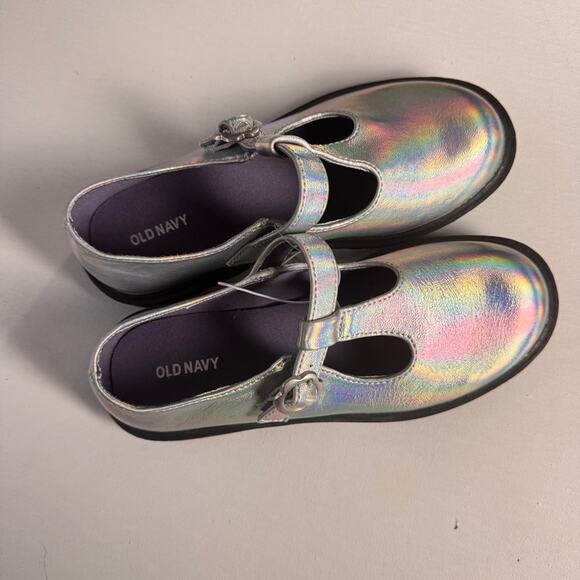 Old Navy Secure Strap Platform Mary-Jane  Girl’s Shoes Sz 3Y NWT - Picture 2 of 11